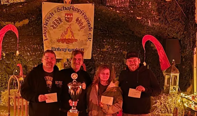 Christian Reinhard, Thomas Oswald, Sandra Reinhard und Felix Becker