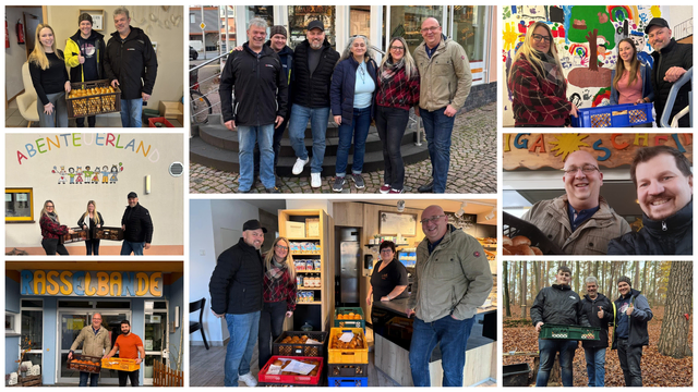 Bild: Unser Ortsverband verteilt Martinswecken in den Kindergärten unserer Gemeinde. | Foto: CSU-Elsenfeld