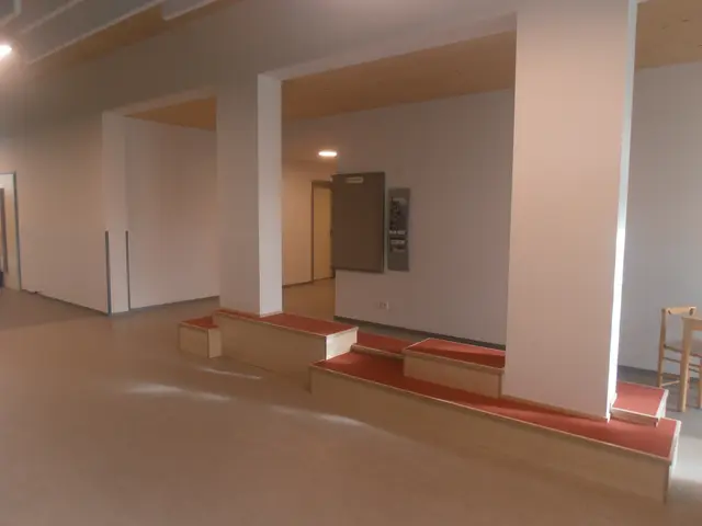 Helle, freundliche und bespielbare Flure.