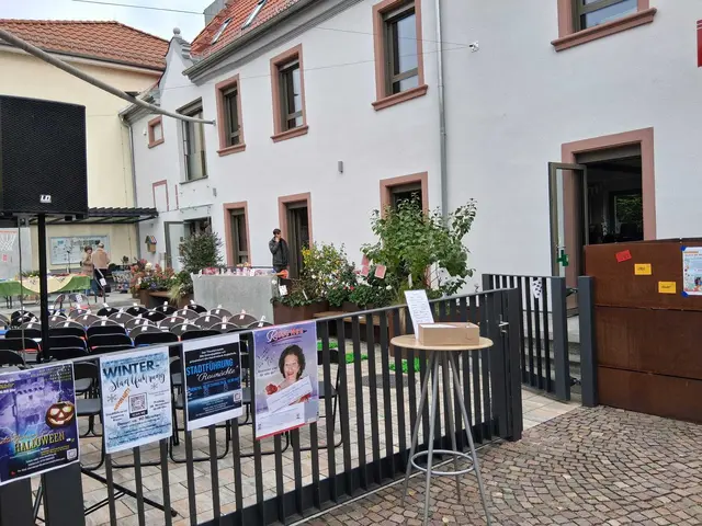 Der Hof des Obernburger Bürgerhauses B-OBB: Klein aber fein! | Foto: Theaterverein Die Granatsplitter e.V.