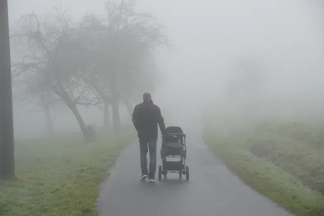 Unterwegs im Novembergrau.