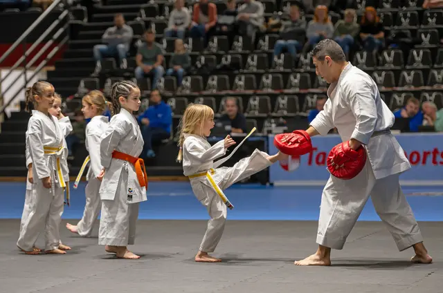 Beim Tag des Sports 2024 zeigten schon die Kleinsten des SV UNSU Mömlingen, dass sie die Techniken beherrschen.  | Foto: Foto: Winfried Zang / meine-news.de