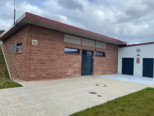 Neues Wasserwerk des Marktes Eschau, welches im November 2023 in Betrieb genommen wurde. | Foto: Foto: Markt Eschau