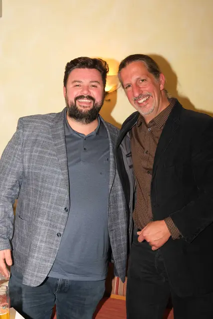 Landratskandidat Michael Schüßler und Bürgermeisterkandidat Thomas Becker