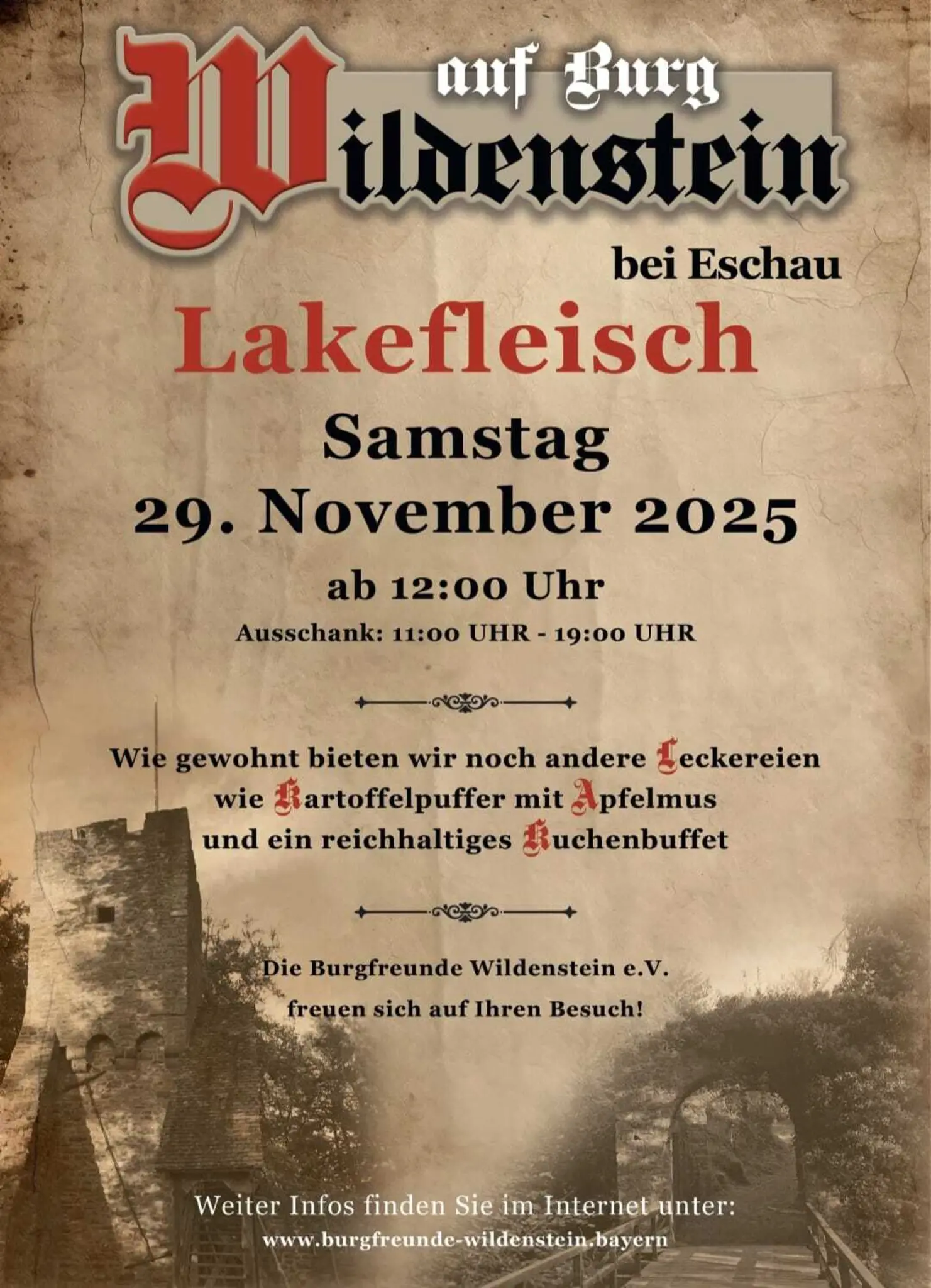 Lakefleischessen-Burgfreunde-Wildenstein