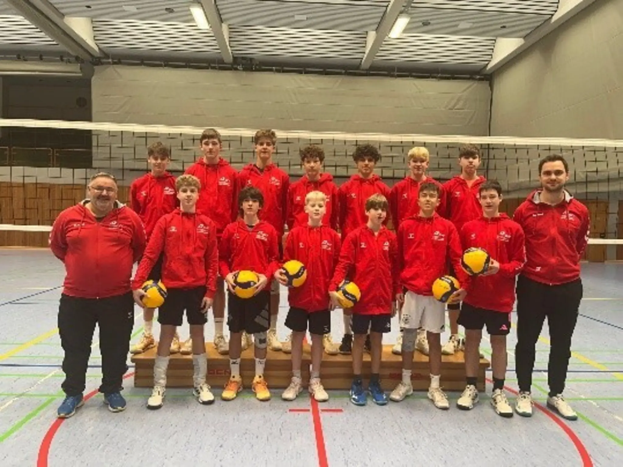 Jugend-Volleyballauswahl-Unterfranken-wird-Vizemeister