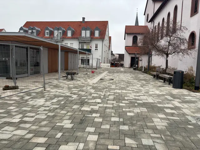 Fugenbild auf dem Ibelo-Platz | Foto: Markt Sulzbach a.Main