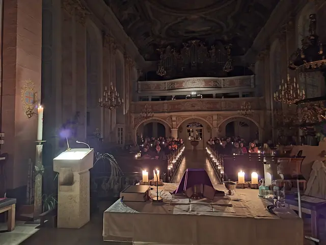 Besinnliche Stimmung im Rorate-Gottesdienst in Mönchberg