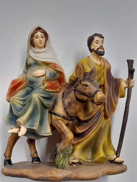 Das Bildnis der Herbergssuche kann in den Häusern bis Weihnachten zu Gast sein | Foto: Jan Kölbel