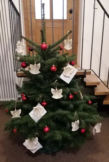 Weihnachtsbaum im Beichtzimmer auf dem Engelberg | Foto: privat