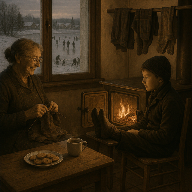 Kindheitserinnerungen an den Winter im Frankenwald