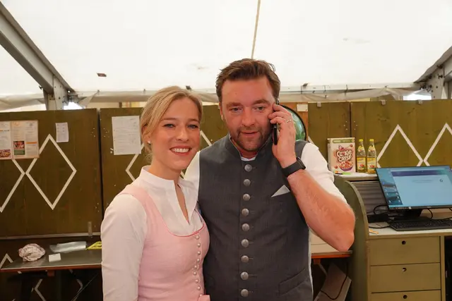 Frohe Nachricht für Sina und Franz Widmann.