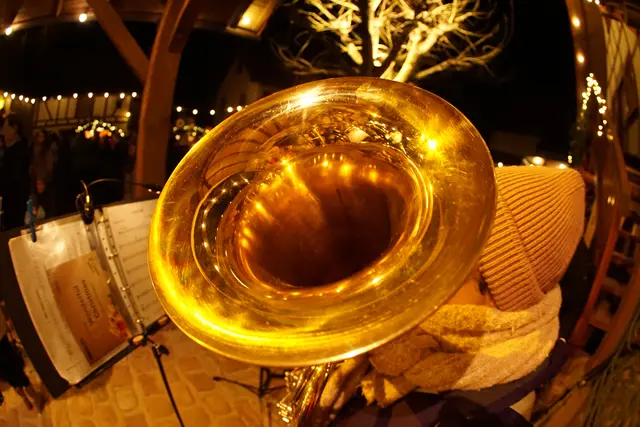 Weihnachtsmusik allerorten
