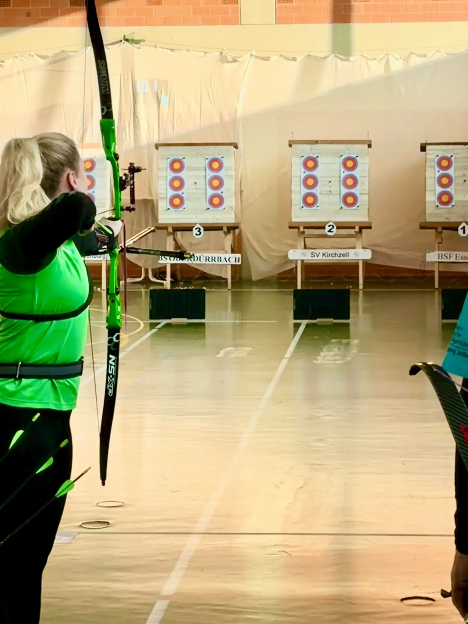 Kirchzeller-Bogensch-tzen-beim-Ligaschie-en-Leinach