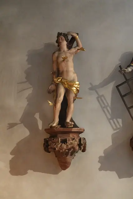 Sankt Sebastian in der Stadtpfarrkirche in Miltenberg 