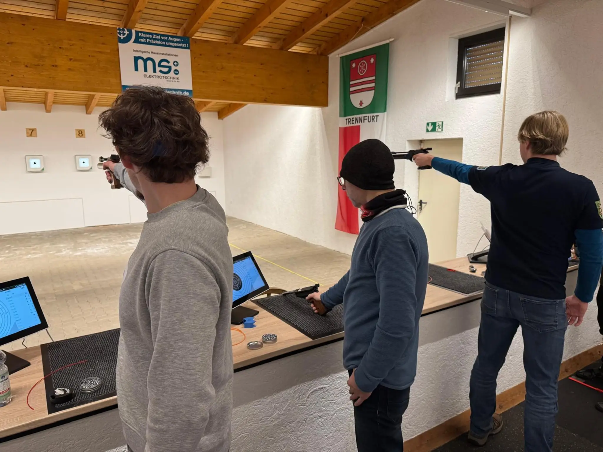 Gaumeisterschaft-Luftpistole