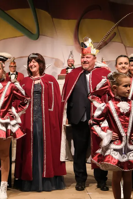 Prinzenpaar Jürgen III. und Doris I. (Ehepaar Reinhard) regiert das Honischland. | Foto: Steffen Sollorz