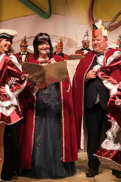 Prinzenpaar Jürgen III. und Doris I. (Ehepaar Reinhard) regiert das Honischland. | Foto: Steffen Sollorz