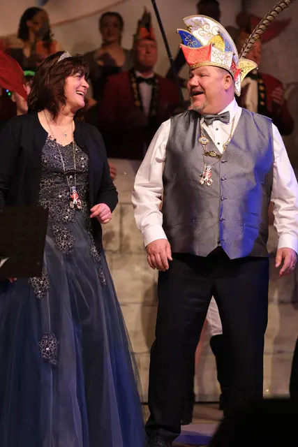 Prinzenpaar Jürgen III. und Doris I. (Ehepaar Reinhard) regiert das Honischland. | Foto: Steffen Sollorz