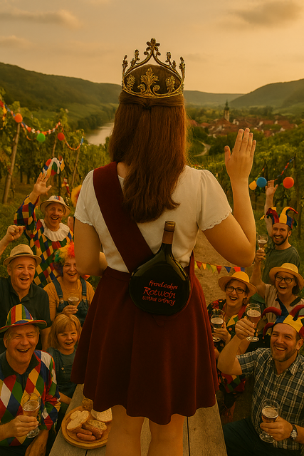 Auf dem fränkischen Rotwein - Wanderweg