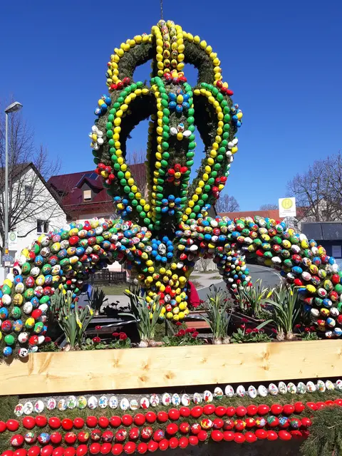 Osterbrunnen Teuchatz | Foto: Günther Reichel