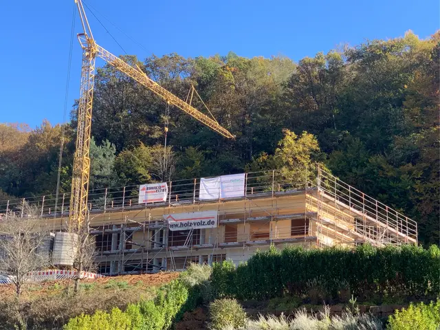 Während der Bauphase. | Foto: Gemeinde Leidersbach