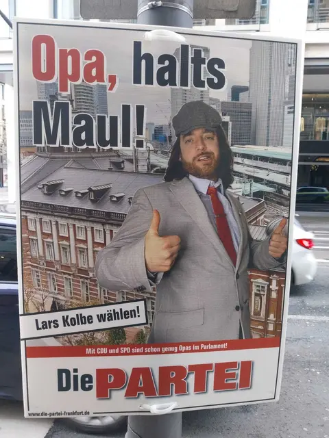 "Mit CDU und SPD sind schon genug Opas im Parlament": Durchaus, aber der Satz dennoch ist nicht gerade respektvoll... | Foto: Privat