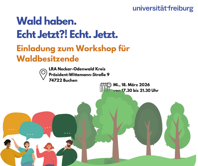 Kostenloser Workshop für Kleinwaldbesitzende: „Wald haben – Echt Jetzt?! Echt. Jetzt.“   | Foto: Professur für Forst- und Umweltpolitik, Albert-Ludwigs-Universität Freiburg
