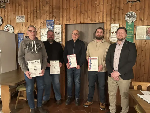 Leo Englert, Frank Weinert, Bruno Bilbert, Luis Pegoretti, Christian Vogt | Foto: Thomas Zöller 