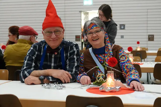 Draußen Kälte, drinnen gute Laune.