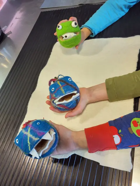 „Sorgenfressermonster“ aus Filz entstehen am 28. März im Workshop bei Daniela Dölger | Foto: Daniela Dölger