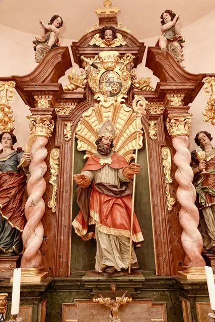 St. Valentin in der Eichenbühler Valentinuskapelle.