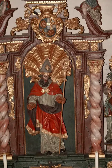 St. Valentin in der Eichenbühler Valentinuskapelle.