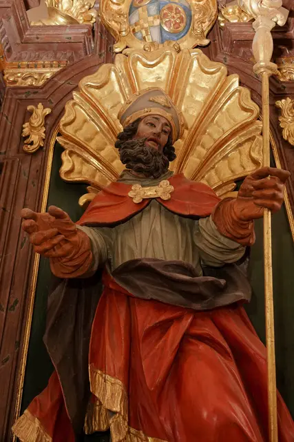 St. Valentin in der Eichenbühler Valentinuskapelle.