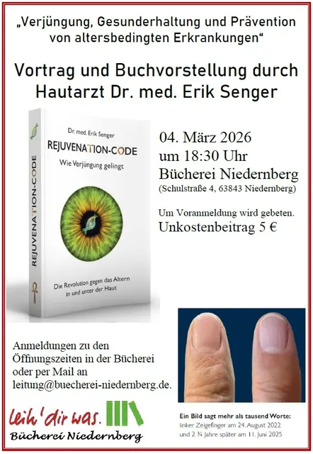 Veranstaltungsplakat | Foto: Bücherei Niedernberg