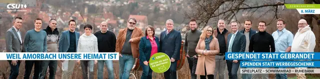 Unser starkes Team für Amorbach | Foto: Philip Spoerer