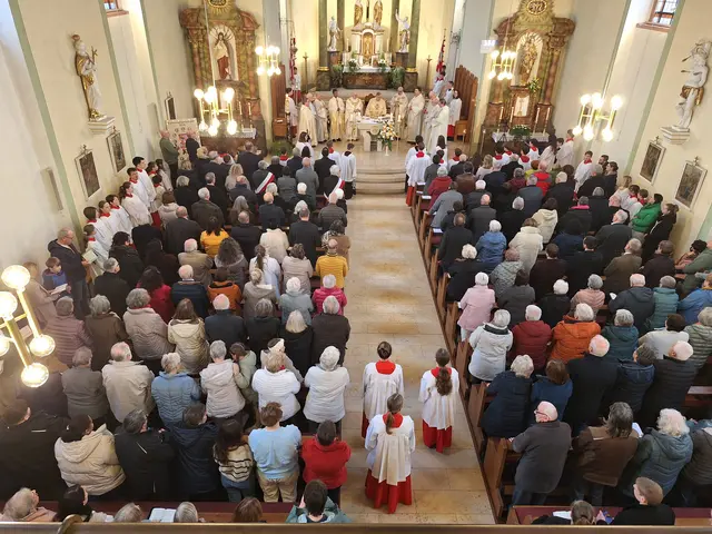 Gottesdienst zum 40-jährigen Priesterjubiläum von Monsignore Franz Leipold und seinem Abschied