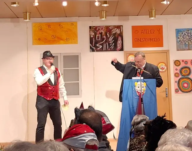 Andreas Hofmann und Monsignore Franz Leipold
