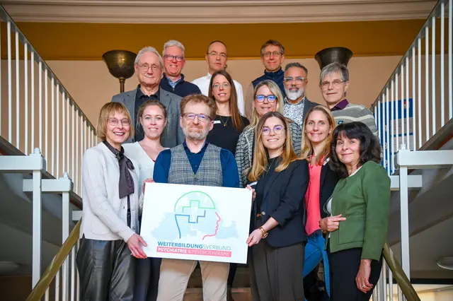 Die Kooperationspartner des Weiterbildungsverbunds Psychiatrie und Psychotherapie der beiden Landkreise Neckar-Odenwald und Main-Tauber kamen zur zweiten Koordinierungssitzung im Landratsamt Tauberbischofsheim zusammen. 

 | Foto: Landratsamt Main-Tauber-Kreis, Christoph Obel