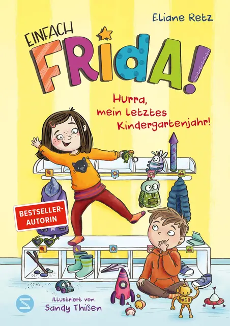 Einfühlsam und authentisch erzählt Eliane Retz vom emotionalen letzten Jahr im Kindergarten
Kunterbunt, humorvoll und liebevoll illustriert von Sandy Thißen | Foto: Schneiderbuch Verlag