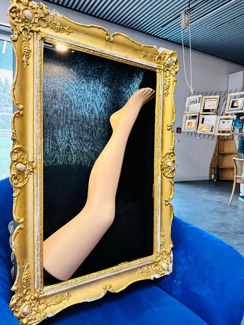 Kunst-Wochenende "Die Würde des Menschen ...", Teil der Ausstellung | Foto: Birgit Kügler