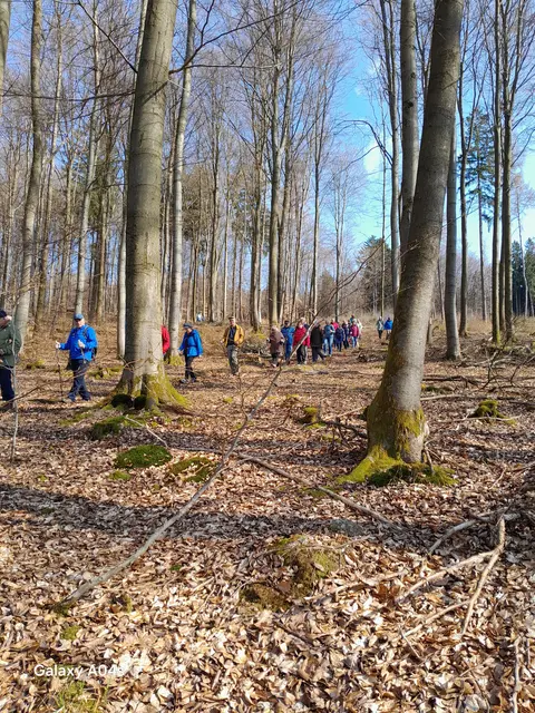 Auf dem Weg mit dem roten Querbalken | Foto: Ferdinand Lang