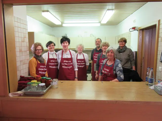 Vielen Dank an das "Küchenteam" | Foto: Friedrich Frank