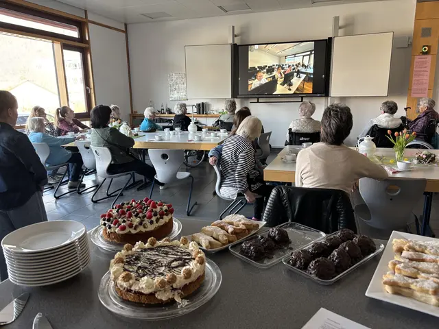 Vorführung der Videoaufnahmen der Mediengruppe | Foto: Brigitte Hartung-Bretz