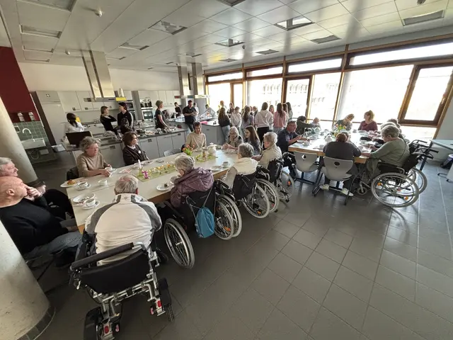 Muntere Kaffeerunde an der TGRS Amorbach | Foto: Brigitte Hartung-Bretz