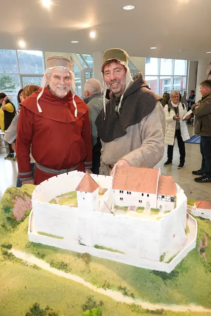 Modell der Burg Wildenstein bei Eschau
