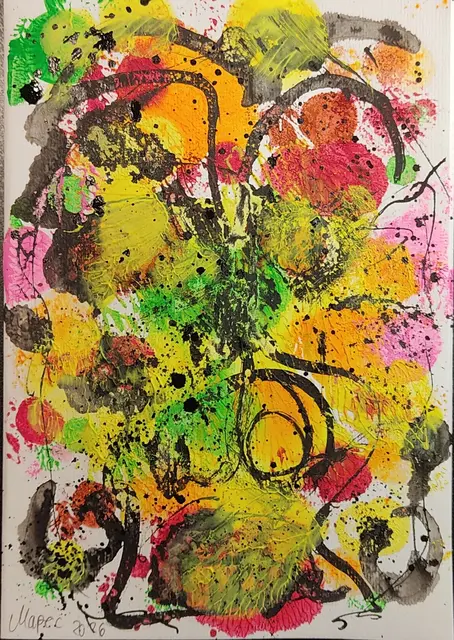 Mapec: ohne Titel
Aquarell und Tusche auf Papier
2026 | Foto: Mapec