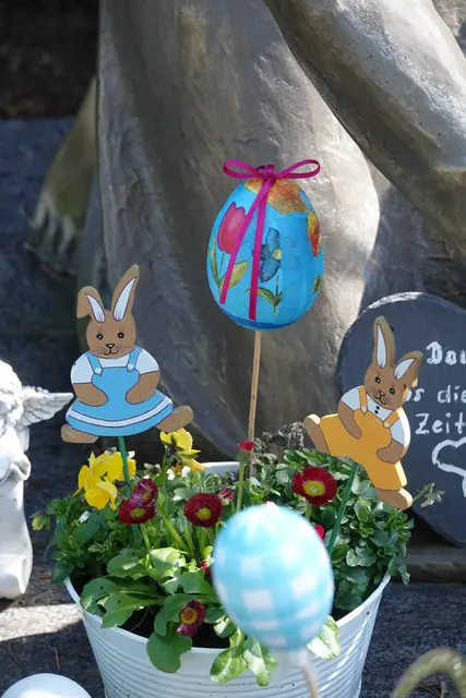 Auf Ostern zu