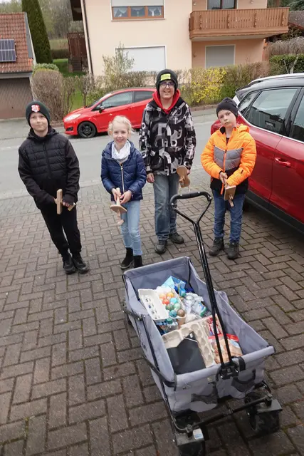 Klapperkinder in Heppdiel