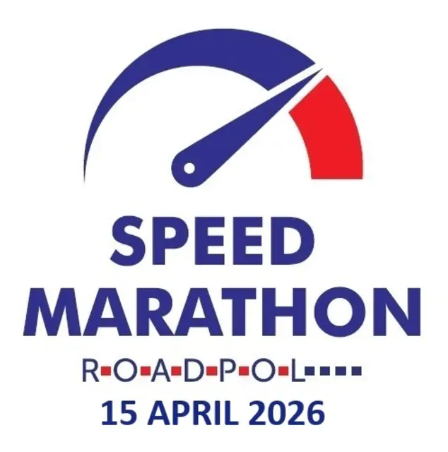 Logo des Speedmarathon 2026 | Foto: Polizei